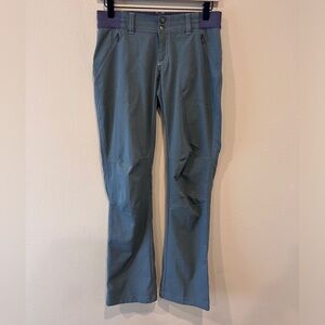 Kuhl Strattus Pant Size 2 Regular in Gray #6234 Straight Leg Outdoor Hiking EUC